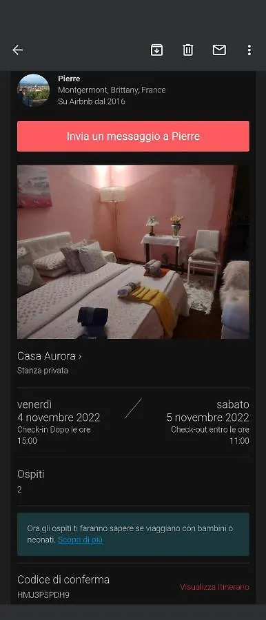 Appartement Aurora à Bergame